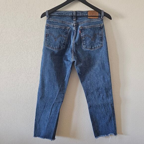 Levi's Premium Wedgie Straight Sz 27 - Picture 7 of 7